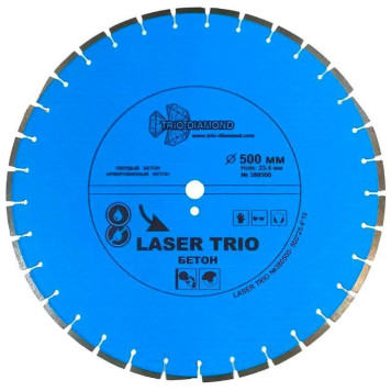 Диск алмазный Trio-Diamond 500*25,4*12 бетон 380500