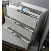 SaleRocaZRU9302835 Victoria Nord Ice Edition Тумба под умыв. напол., 735х586х450 мм, 3 ящ.,Белый гл SaleZRU9302835_1041