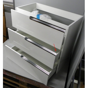 SaleRocaZRU9302835 Victoria Nord Ice Edition Тумба под умыв. напол., 735х586х450 мм, 3 ящ.,Белый гл SaleZRU9302835_1041