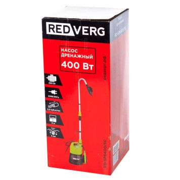 Насос дренажный бочковой REDVERG RD-SPS400/5C-6