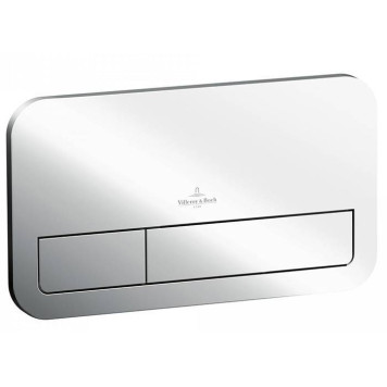Villeroy amp;Boch ViConnect Клавиша смыва для подвесного унитаза, цвет: хром глянцевый