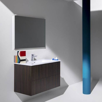 Laufen Frame 25 Зеркало 90x70см., с алюминиевой рамой, цвет: черный матовый. 4.4740.5.900.450.1-1