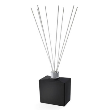 3SC Mood Black Ароматический диффузор, настольный, композит Solid Surface, цвет: чёрный матовый/хром