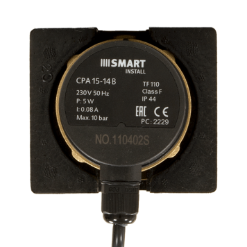 Насос циркуляционный для ГВС Smart Install CPA 15-14B 80мм 5Вт 1x230В 50Гц. 110402S