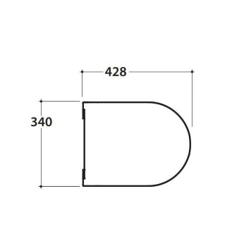 Globo Mode Сиденье для унитаза, микролифт, цвет: белый-1