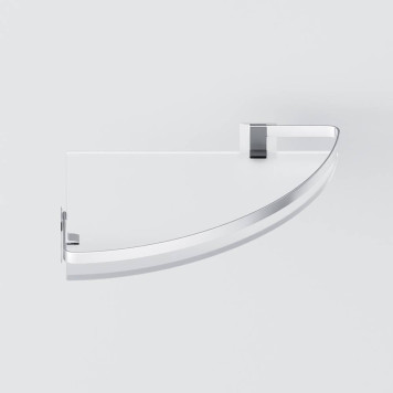 A7456100 Стеклянная полка угловая-3