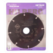 Диск карбид вольфрамовый Hilberg 125*22,23 Super Wood 530125 Диск карбид вольфрамовый Hilberg 125*22,23 Super Wood 530125