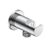 AQM8714CR Siena Выход из стены с держателем, хром AQM8714CR