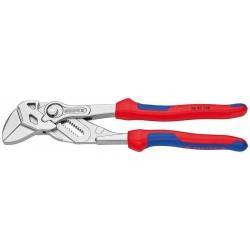 Переставные клещи-гаечный ключ KNIPEX 8605250SB, хромированные, 250 мм