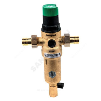 Фильтр T-обр лат FK06 Ду20 Ру25 р/р 70C с регулятором давления сл кран Honeywell FK06-3/4 AAM-2