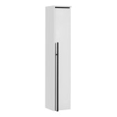 Roca Aneto Шкаф колонна 23x20x120см, DX, цвет: белый/черный матовый. 7.8574.6.780.6