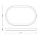 Decor Walther OF.LINE TAB M Поднос, настольный, цвет: Shell. 0671848