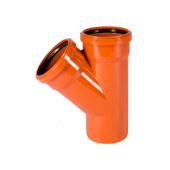 Тройник Ostendorf KGEA 110/110x45°, Ger 220300