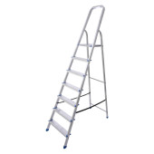 Стремянка алюминиевая STAIRS 7 ступеней AS07