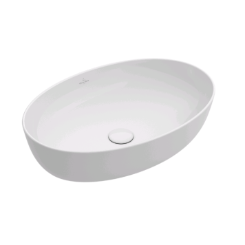 Раковина, Villeroy Boch, Artis, шгв 610-410-125, отверстия для смесителя-отсутствуют, цвет-альпийский белый