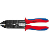 Клещи зажимные для опрессовки KNIPEX 9721215, черненые, 230 мм