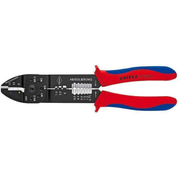 Клещи зажимные для опрессовки KNIPEX 9722240, 240 мм, черное лакирование