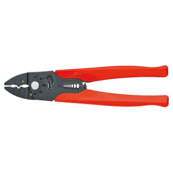 Клещи зажимные опрессовочные KNIPEX 9732225, 225 мм, черненые