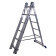 Лестница трёхсекционная универсальная 6 ступеней AL306
