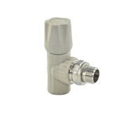 Клапан PP-R сер запорн Дн20х1/2  Ру25 НР угл д/рад VALFEX 1014720012Г