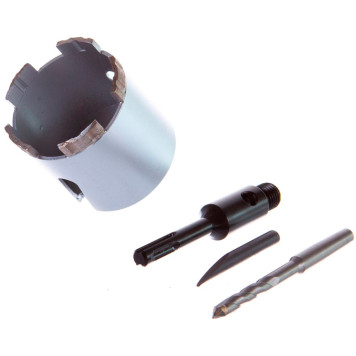 Коронка алмазная по бетону Hilberg 72 мм Laser Five Teeth HP272-2
