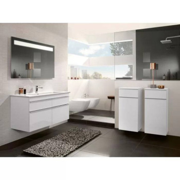 VilleroyBoch Venticello Биде подвесное 37.5х56х28.5см., 1 отв., цвет: альпийский белый. 44110001-8