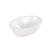 Раковина, Villeroy Boch, Loop Friends, шгв 560-380-220, отверстия для смесителя-отсутствуют, CeramicPlus, цвет-альпийский белый (белый Alpin)