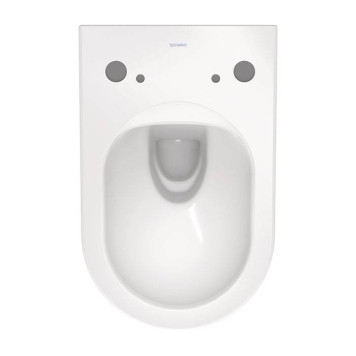 Duravit ME by Starck SensoWash Унитаз подвесной 57x37см, Rimless, HygieneGlaze, с крышкой биде, цвет: белый. 2529592000, 611000002502300-5