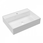 Alice Hide Раковина 60x45х13.5см., подвесная, 1 отв., цвет: белый глянцевый. 31230101S