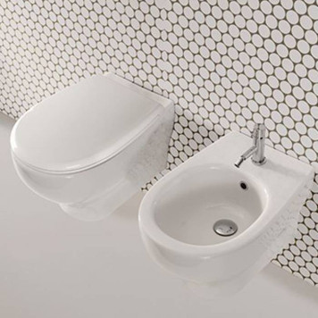 Globo Grace Унитаз подвесной 52x36см, безободковый, цвет: белый-1