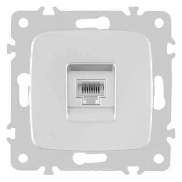 Розетка Ethernet RJ-45 без рамки Arte Milano am-205 205.45-1.silver