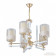 Подвесная люстра Arte Milano Florentia-6087 306087/5 Wh/Gd