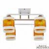 Потолочная люстра Arte Milano AMALFI-322008 322008/4 WH+FG