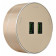Розетка 2xUSB на треке Arte Milano Am-track-sockets 380011TS/USBx2 Gold
