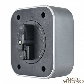 Розетка 2xUSB на треке Arte Milano Am-track-sockets 380022TS/USBx2 Grey-3