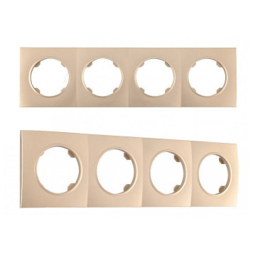 Рамка на 4 поста Arte Milano am-502.04 502.04-4.shampan