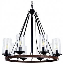 Подвесная люстра Arte Lamp Dalim A7014SP-8BK