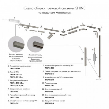 Блок питания Denkirs SHINE BASE TR5739-DN/1-3
