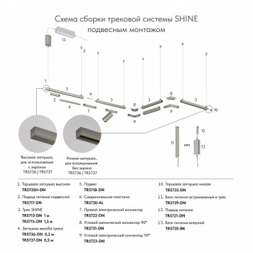 Блок питания Denkirs SHINE BASE TR5739-DN/1-4