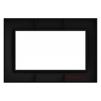Рамка для двойной розетки Elbi Eleсtriс Vega 510-014800-908-3