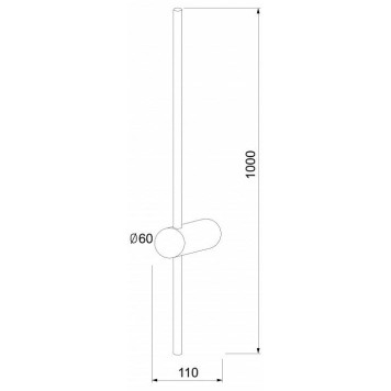 Бра Elektrostandard Cane a061490-4