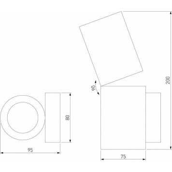 Бра Elektrostandard Deep a062927-4