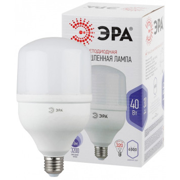 Лампа светодиодная Эра Стандарт LED POWER T120-40W-6500-E27-1