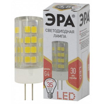 Лампа светодиодная Эра Стандарт LED JC-3,5W-220V-CER-827-G4-1