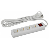 Удлинитель с выключателем Эра  U-4es-3m-3x1