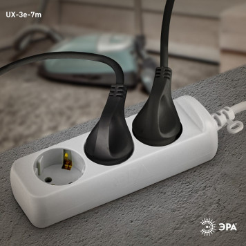 Удлинитель Эра UX-3e-7m-5