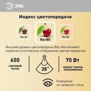 Лампа светодиодная Эра LED Lense MR16-8W-827-GU10-5