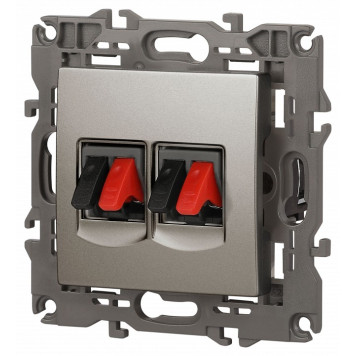 Розетка акустическая без рамки Эра Эра Elegance 14-3112-16-2