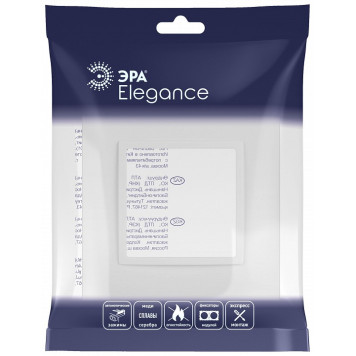 Рамка на 1 пост Эра Эра Elegance 14-5011-01М-2