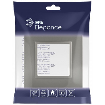 Рамка на 1 пост Эра Эра Elegance 14-5011-16-3